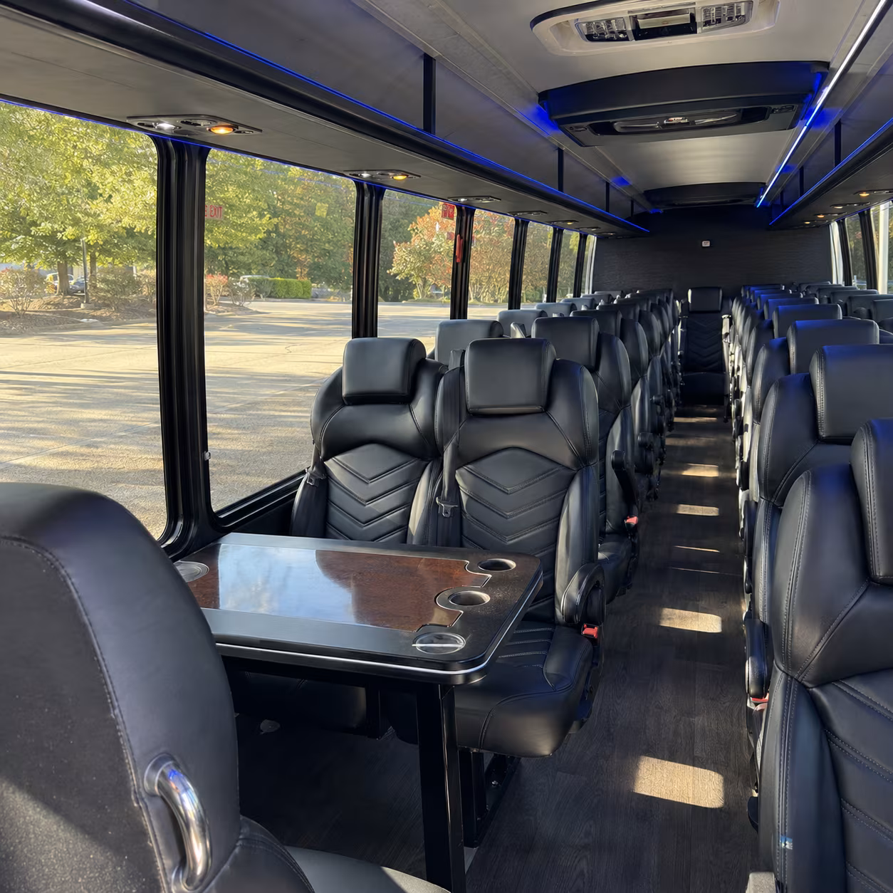 charter bus rentals for large wine festival groups departing new britain