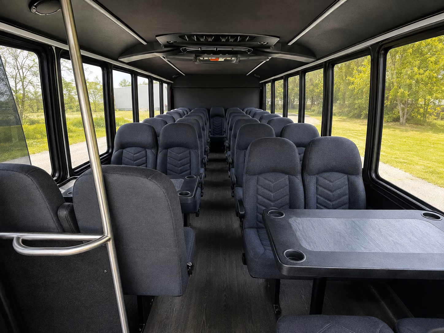 new britain 20 passenger minibus interior