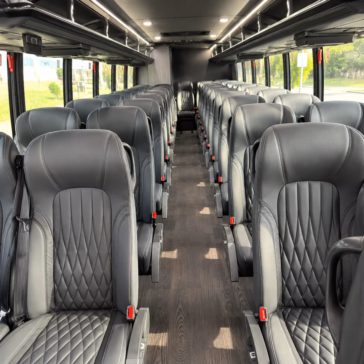 new britain 30 passenger minibus inside