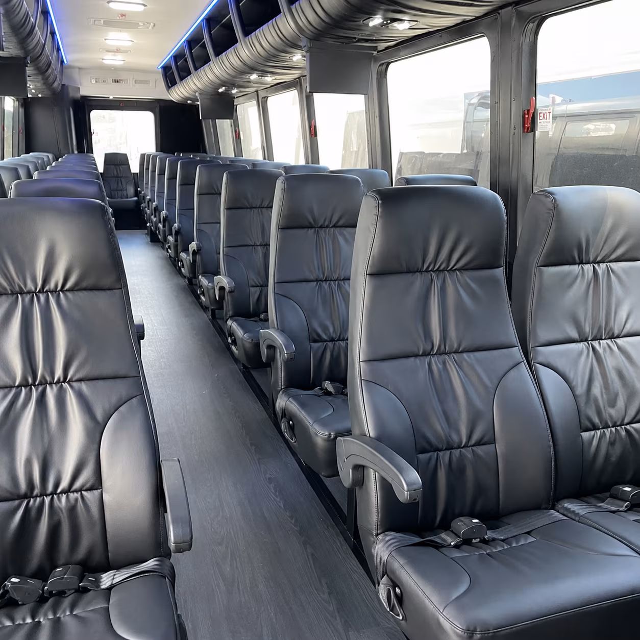 new britain 30 passenger minibus interior