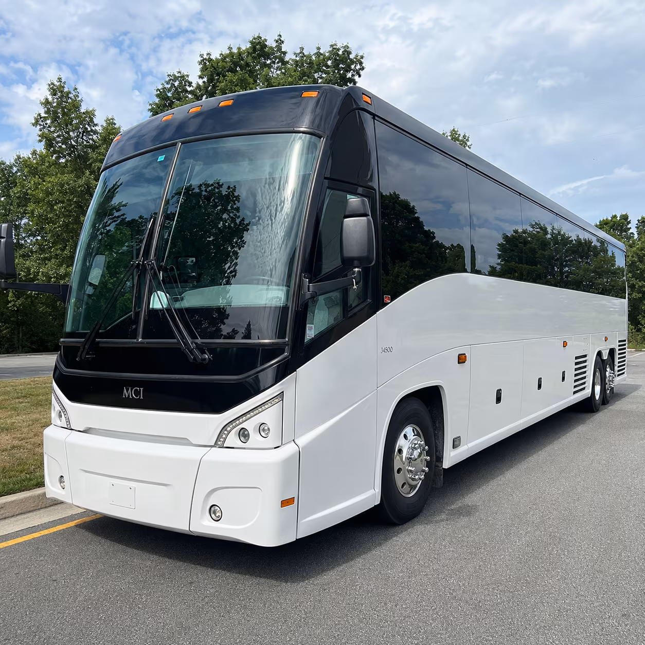 new britain 56 passenger charter bus