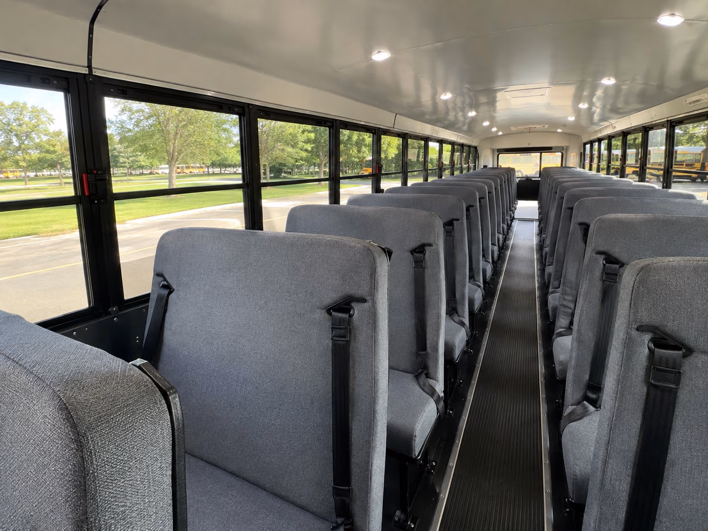 new britain school bus interior
