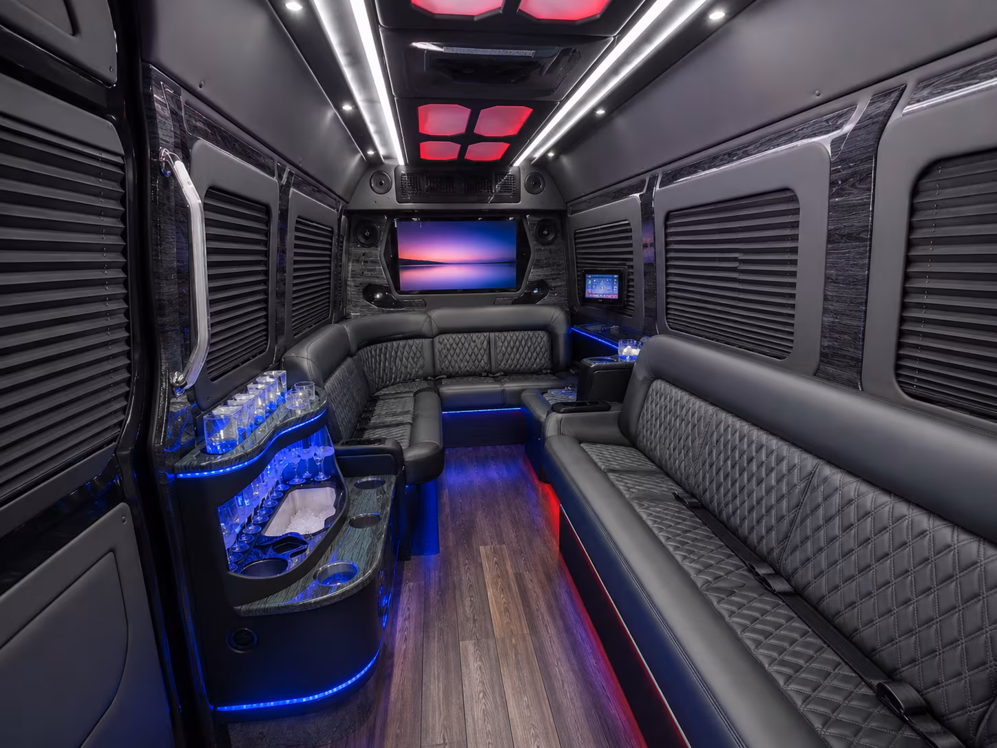 new britain sprinter limousine inside