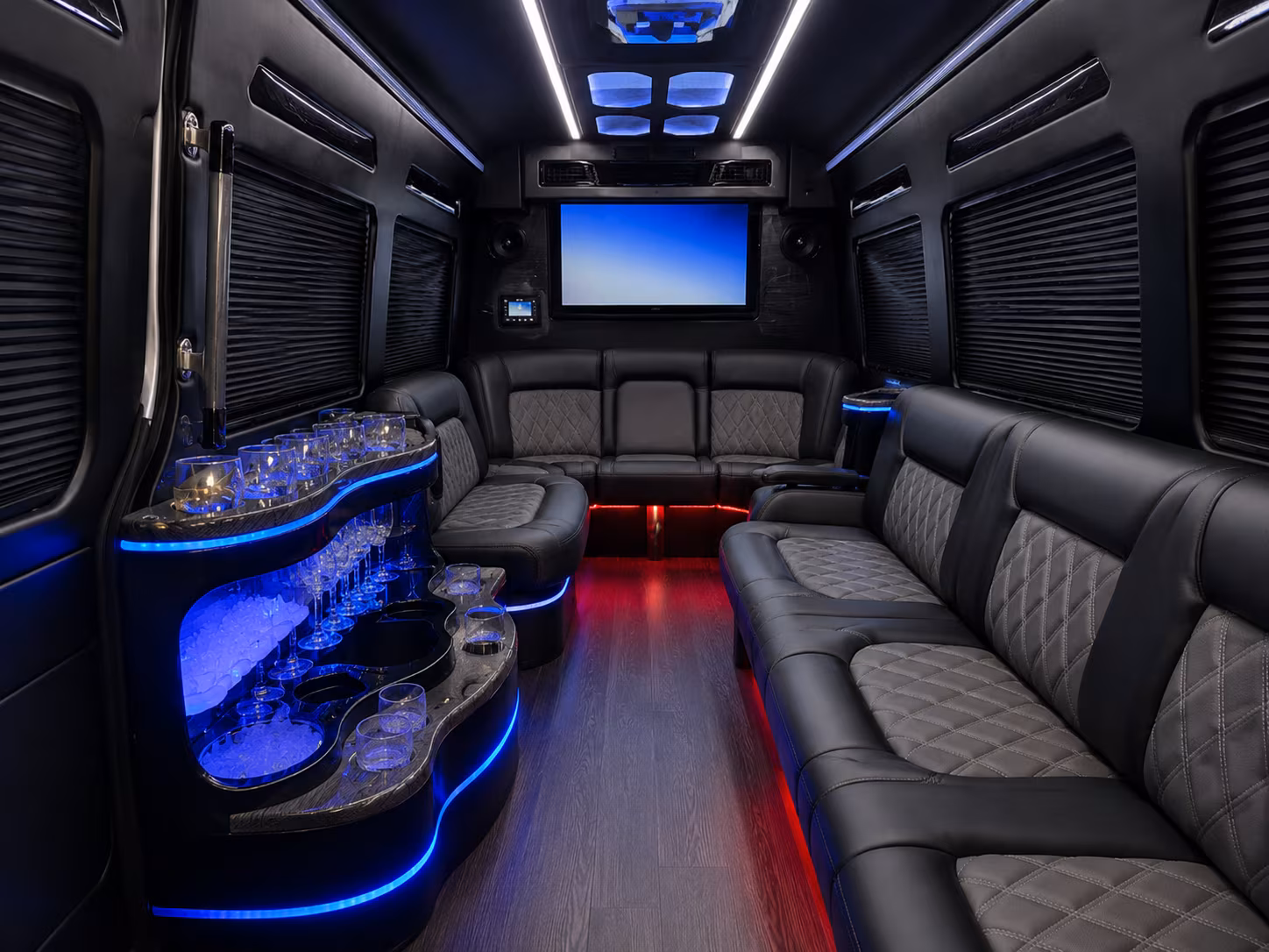 new britain sprinter limousine interior
