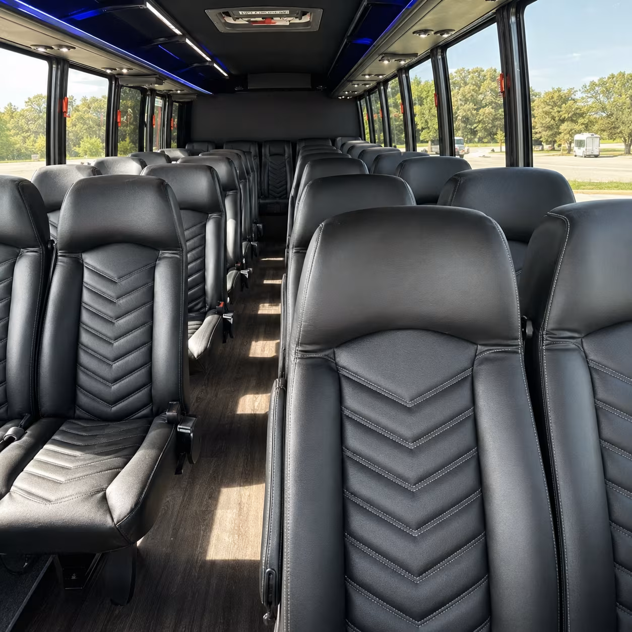 new britain wedding transportation onboard seating